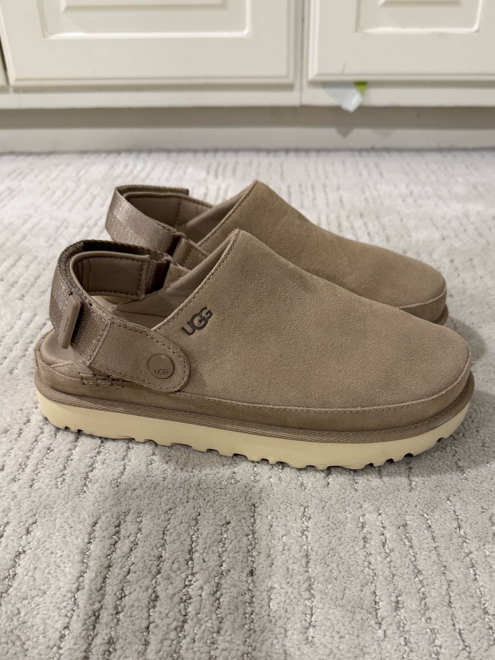 UGG Goldenstar Suede Clog with Backstrap